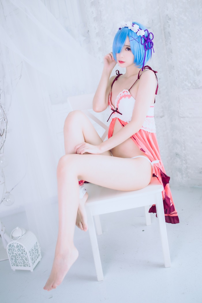 网红Coser@疯猫ss – 蕾姆 [42P/227MB]插图1