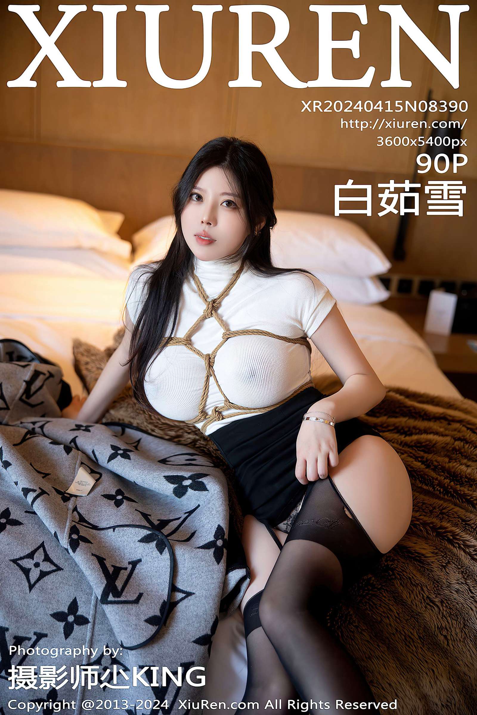 [Xiuren秀人网]2024.04.15 NO.8390 白茹雪[90+1P/887MB]插图1