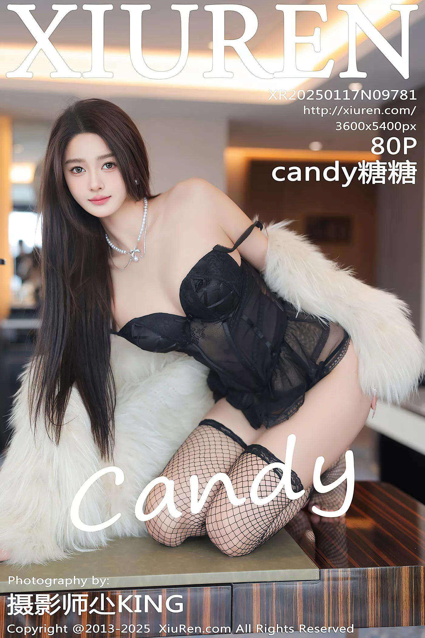 [Xiuren秀人网]2025.01.17 NO.9781 Candy糖糖[80+1P/786MB]插图1