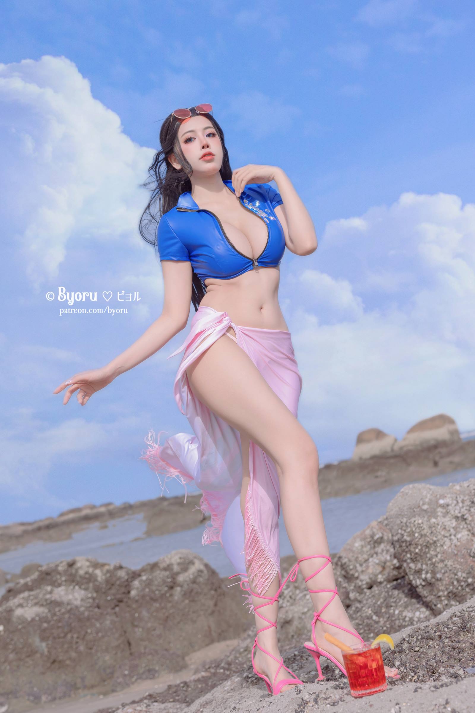 日本性感萝莉Byoru – Nico Robin[30P/198MB]插图1