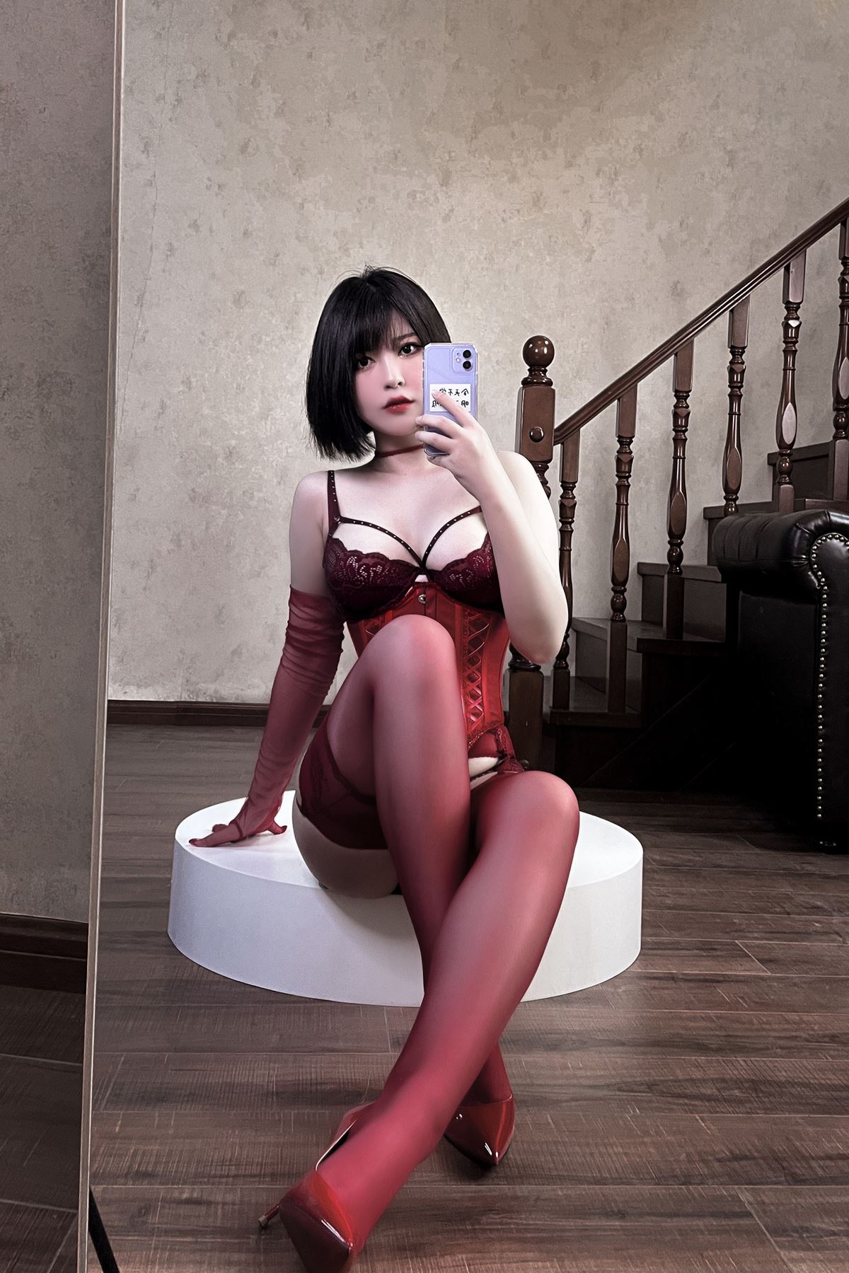 半半子 – 赤红 AKABENI BANBANKO[56P/110MB]插图1