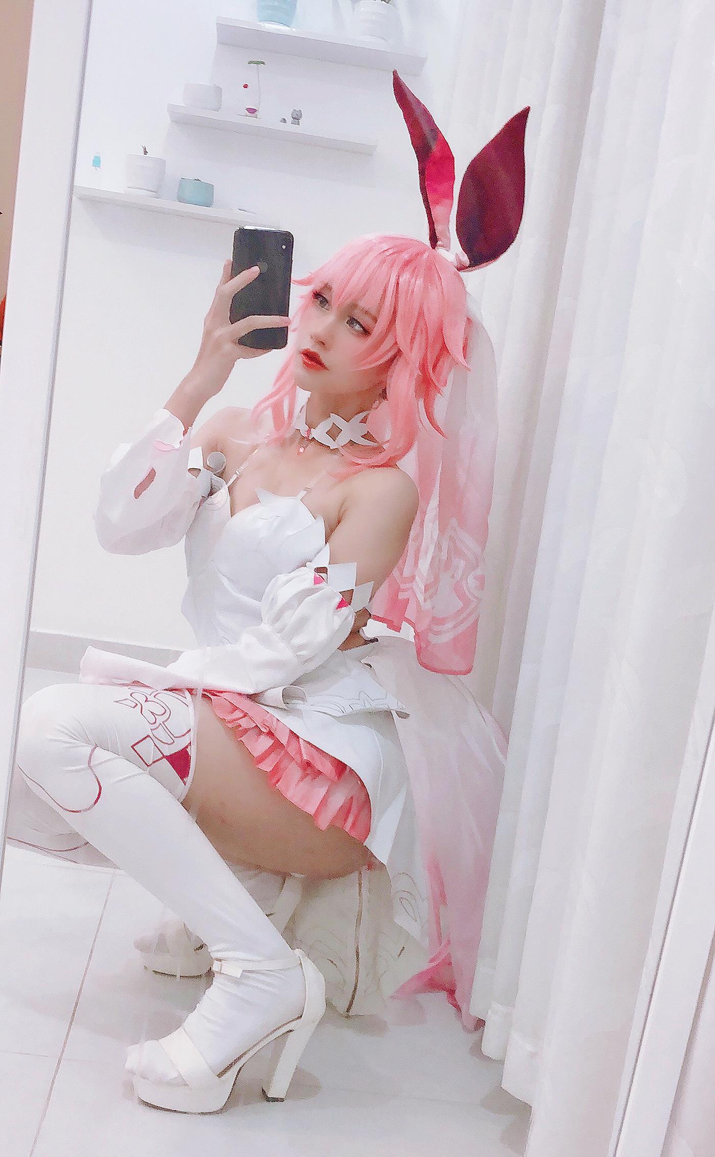 PingPing  – Yae Sakura Wedding dress[13P/1V/144MB]插图2